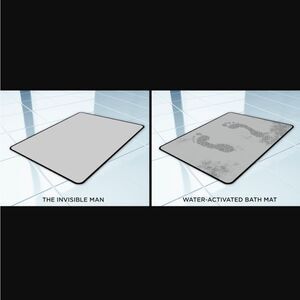🌼4/$30 The Invisible Man NWT Bath Mat | Blumhouse × Loot Fright | 25×18.5"